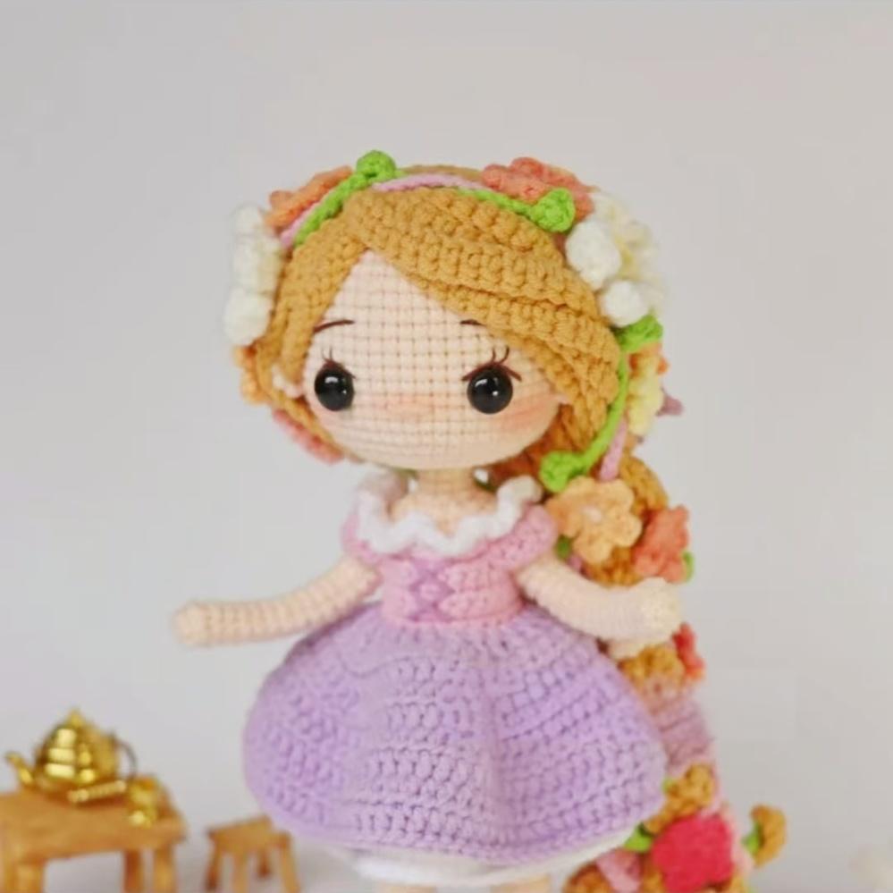 Rapunzel Crochet DIY--Style B