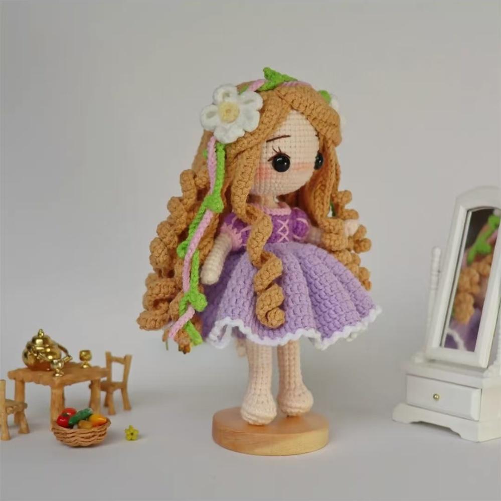 Rapunzel Crochet DIY--Style A