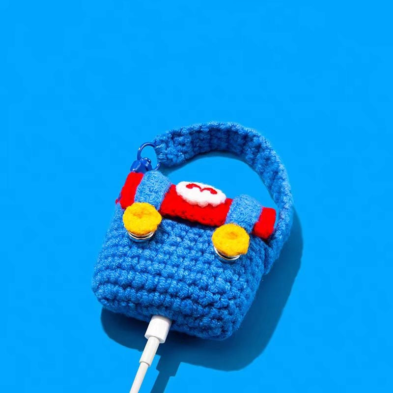 Mario crocheted protective cases for Airpods