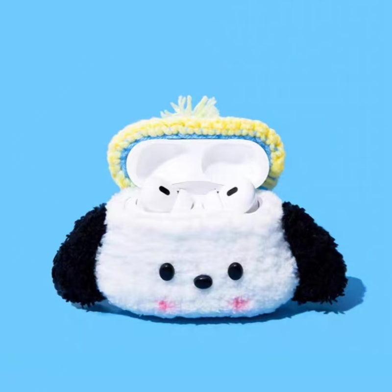 Pachacco crocheted protective cases for Airpods