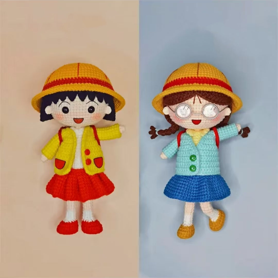 Maruko and Tama-chan Crochet DIY