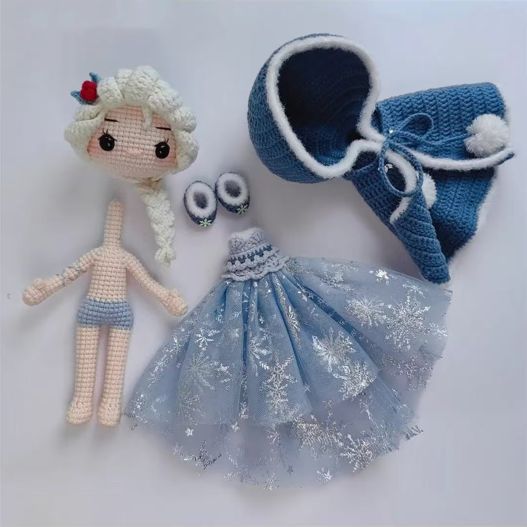 Princess Elsa Crochet DIY--Style D