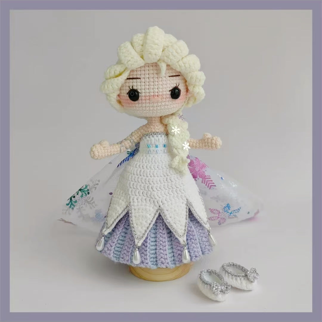 Princess Elsa Crochet DIY--Style C