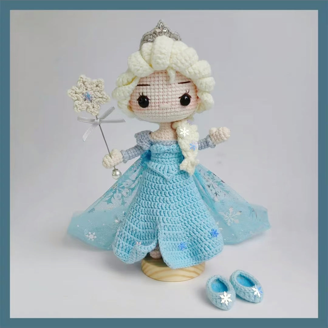 Princess Elsa Crochet DIY--Style B