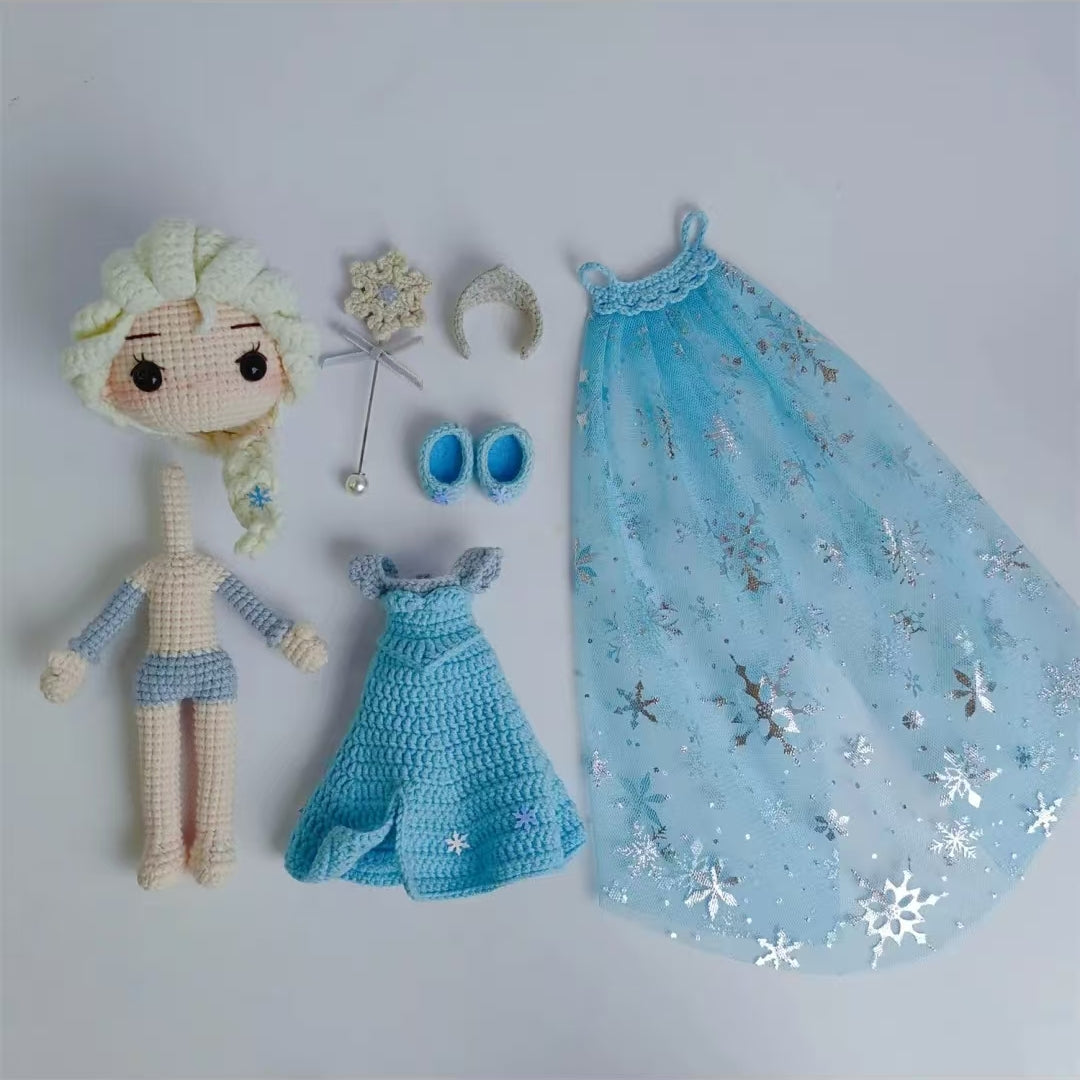 Princess Elsa Crochet DIY--Style B