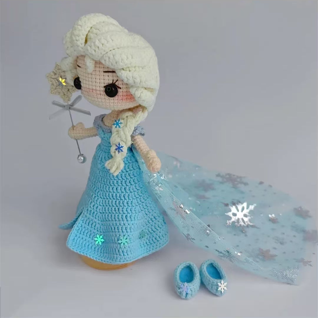 Princess Elsa Crochet DIY--Style B