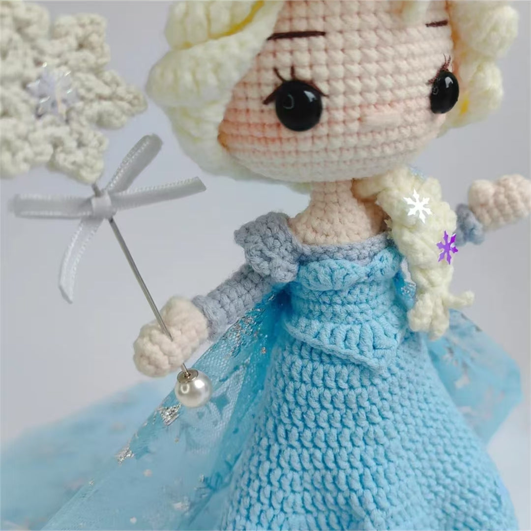 Princess Elsa Crochet DIY--Style B