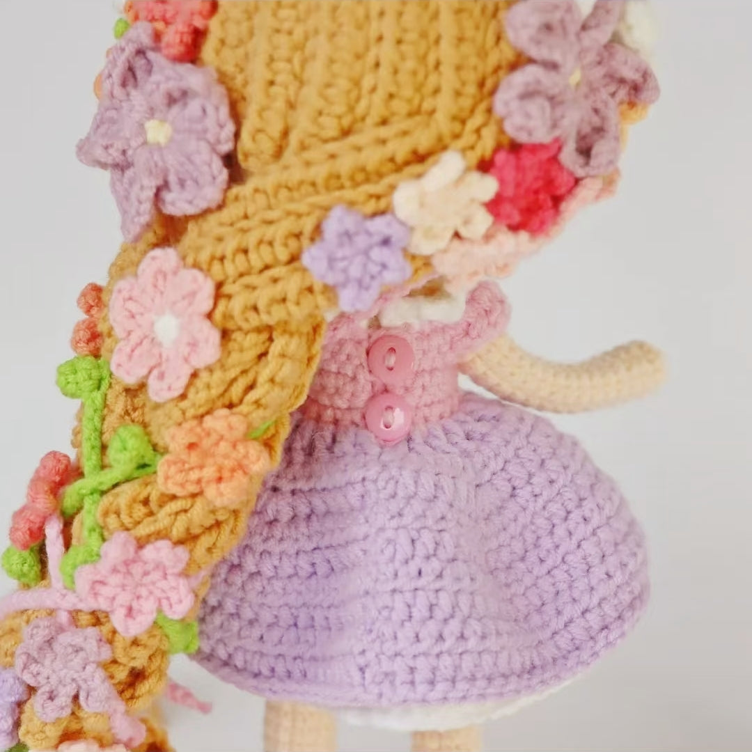 Rapunzel Crochet DIY--Style B