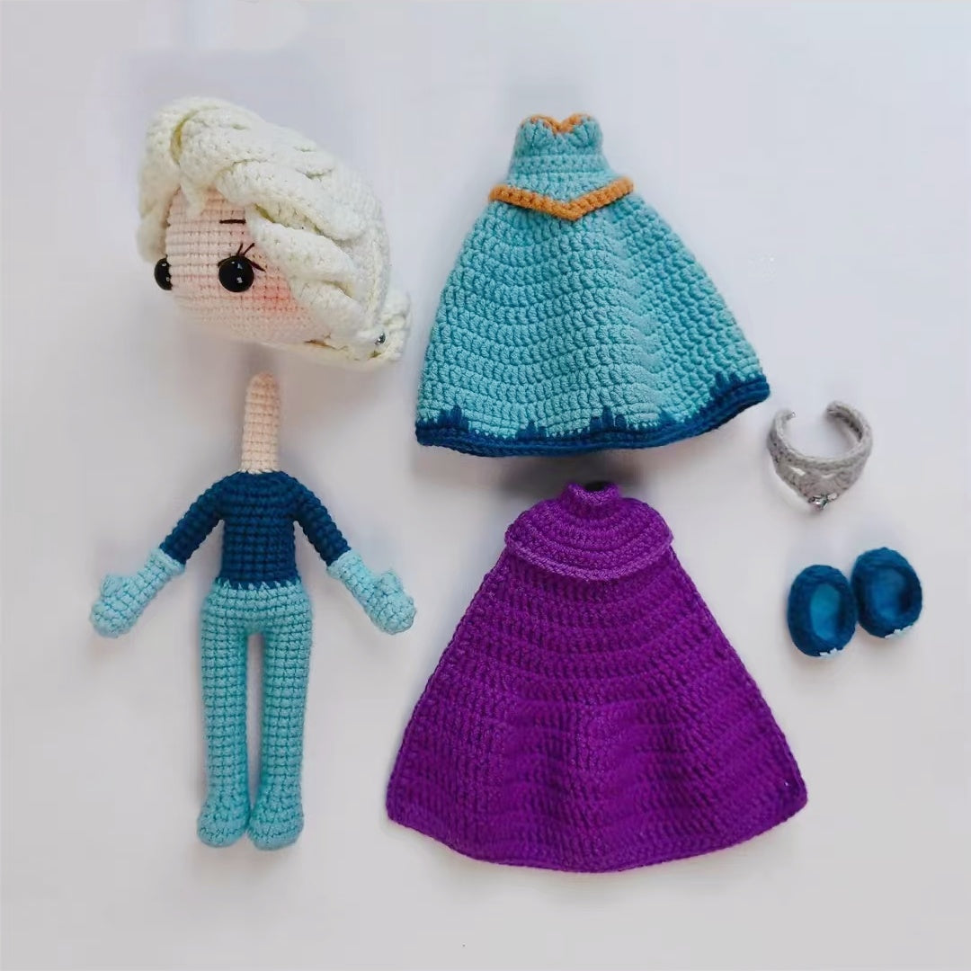 Princess Elsa Crochet DIY--Style A