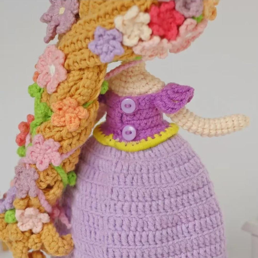 Rapunzel Crochet DIY--Style C