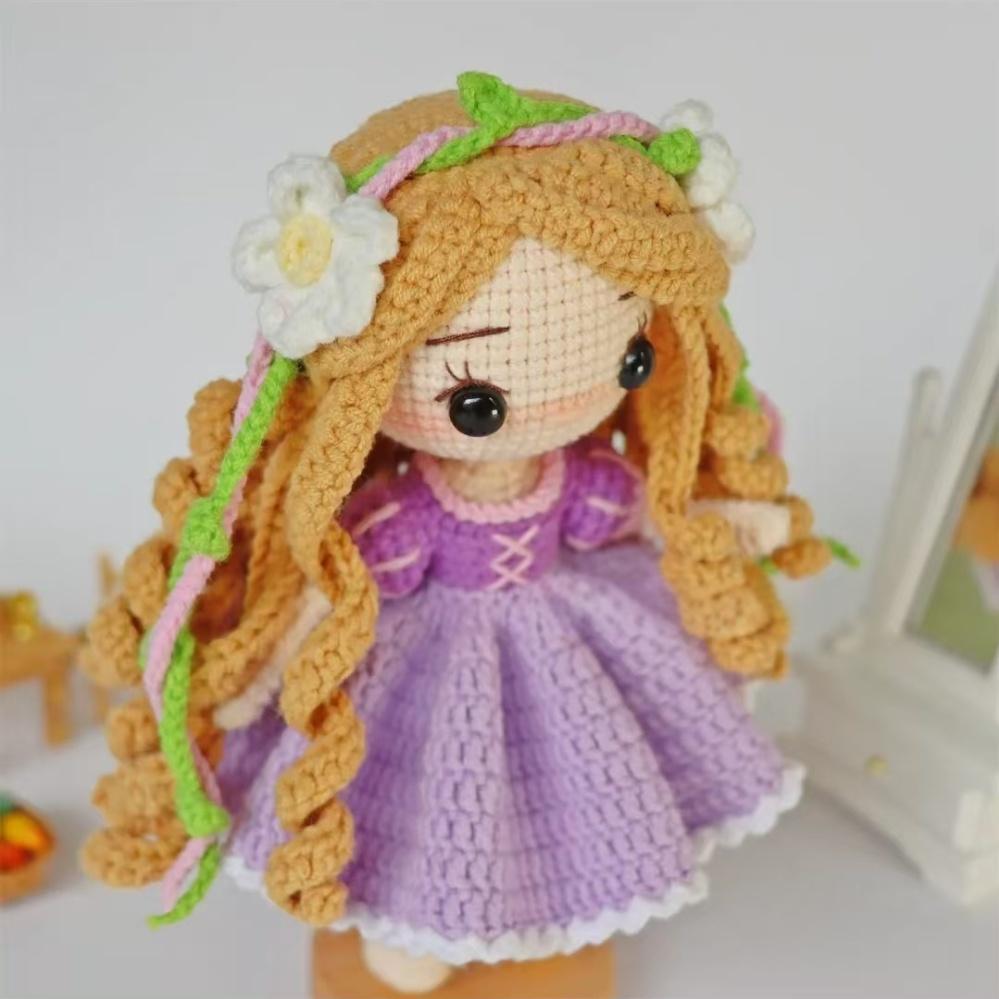 Rapunzel Crochet DIY--Style A