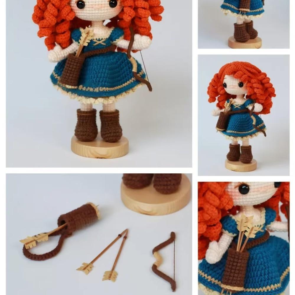 Merida Crochet DIY--Style A