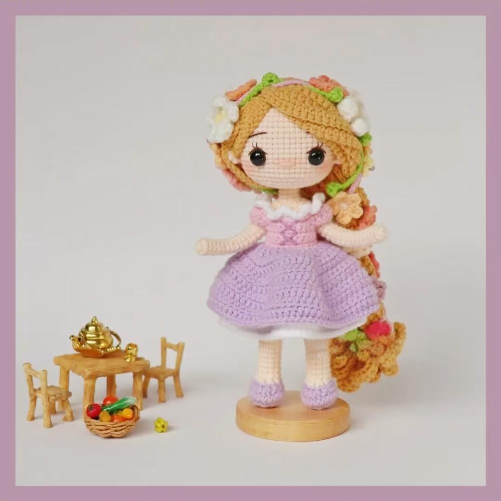 Rapunzel Crochet DIY--Style B