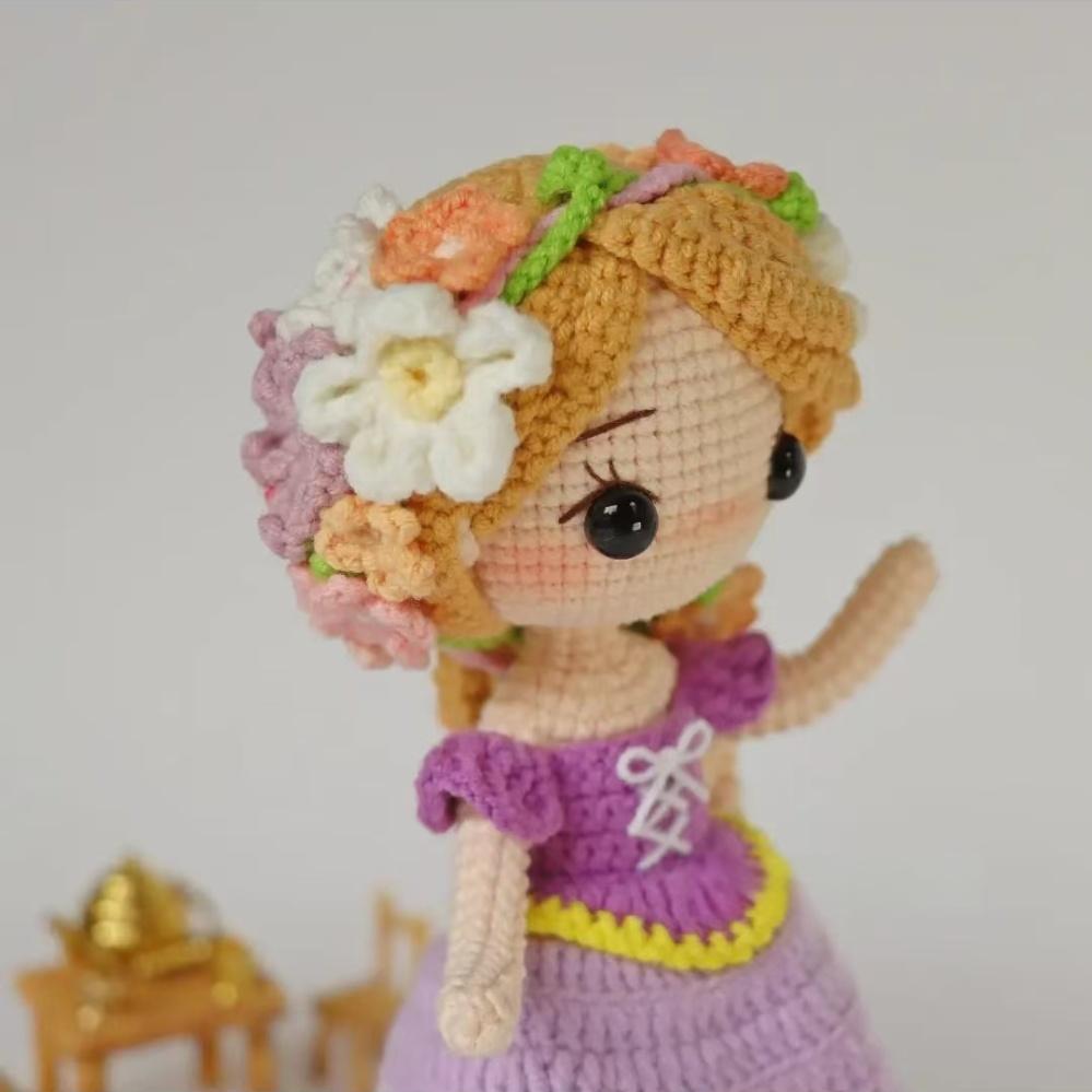 Rapunzel Crochet DIY--Style C