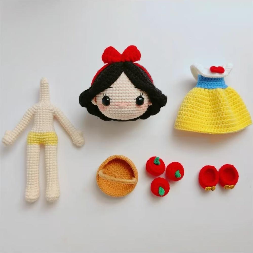 Snow White Crochet DIY--Style A