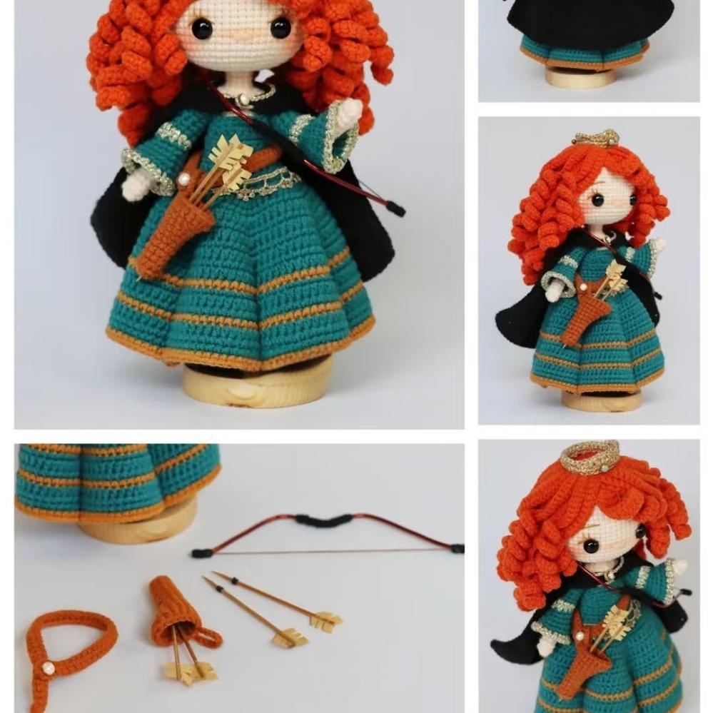 Merida Crochet DIY--Style B