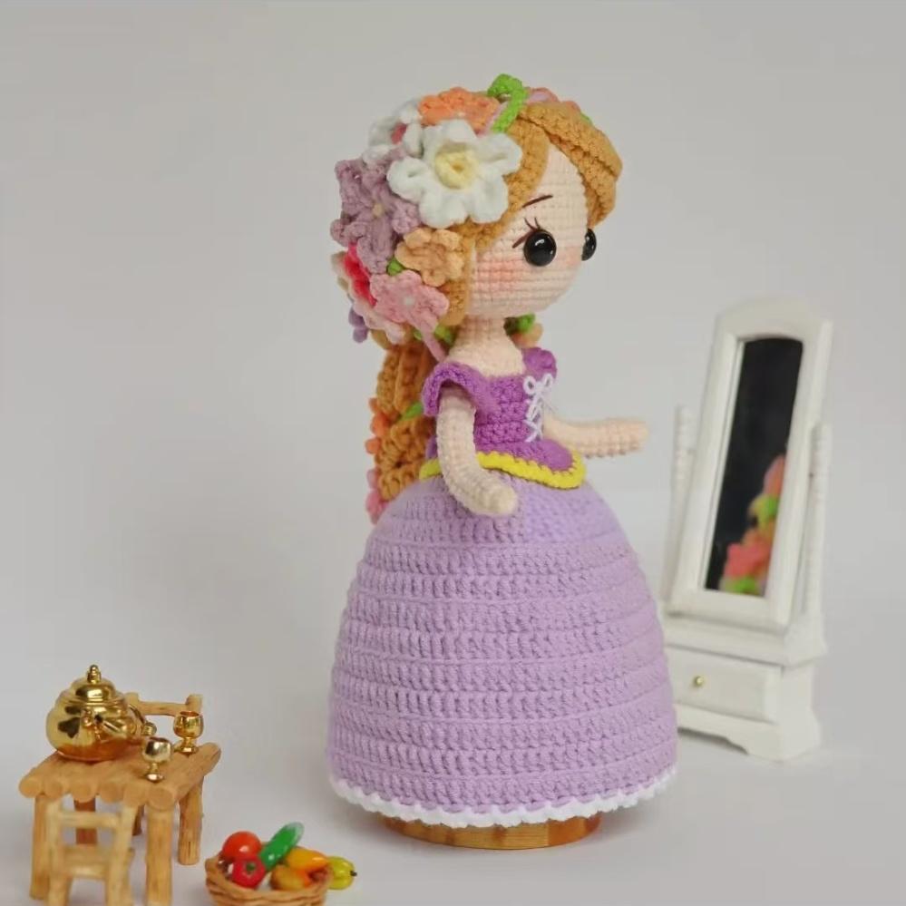 Rapunzel Crochet DIY--Style C