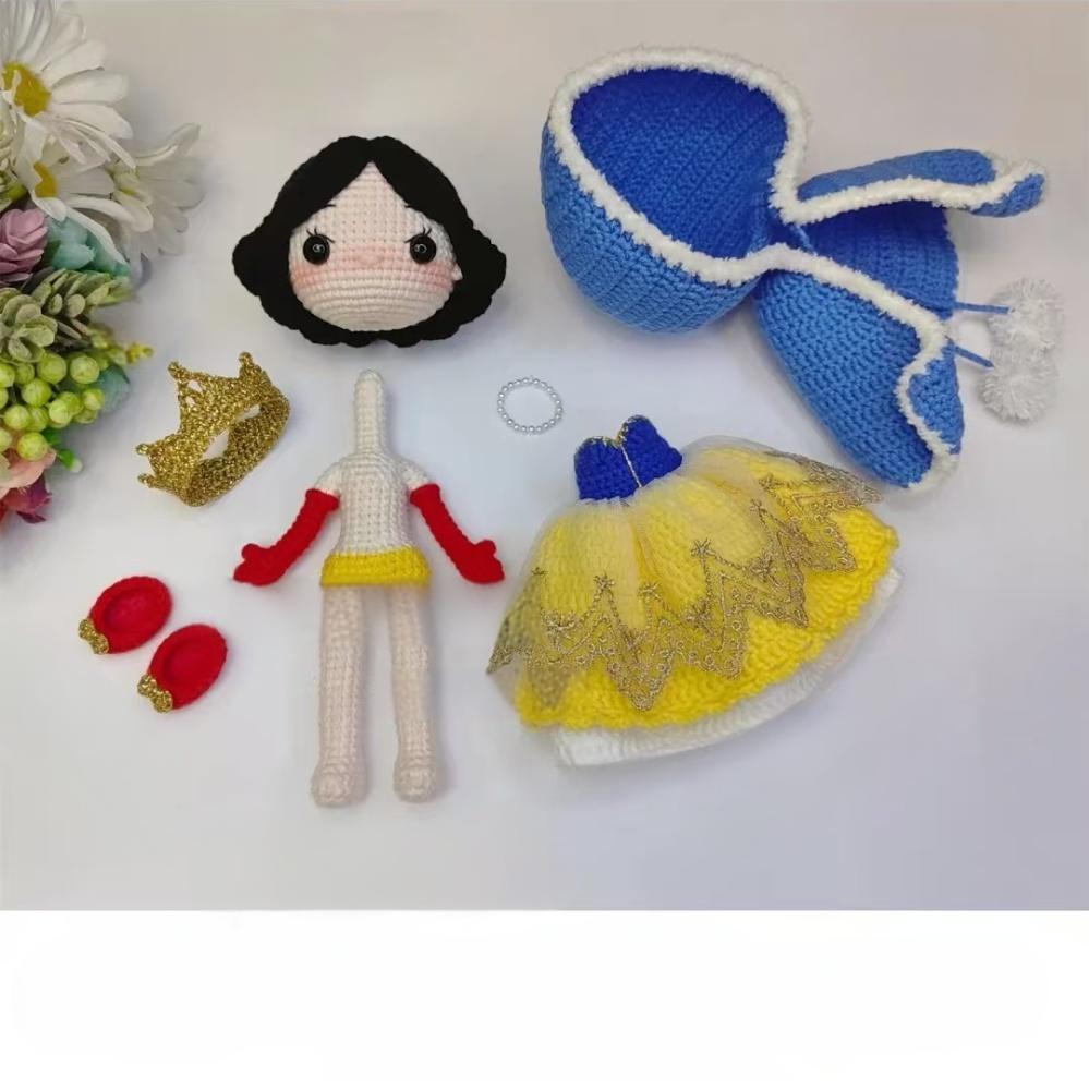 Snow White Crochet DIY--Style D